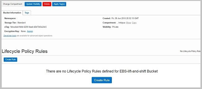 Object Storage Lifecycle Management